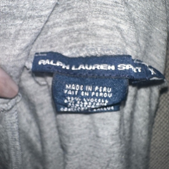 Ralph Lauren T-Shirt Womens XL Gray Pony Logo Turtleneck Long Sleeve - Picture 7 of 10